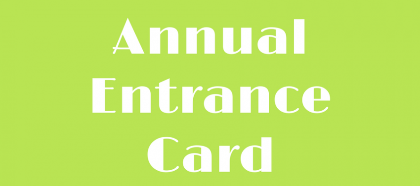 Annual Entrance Card